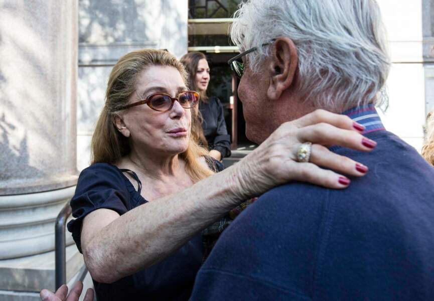 Catherine Deneuve Et Chiara Mastroianni Dignes Aux Obs Ques De Barbara