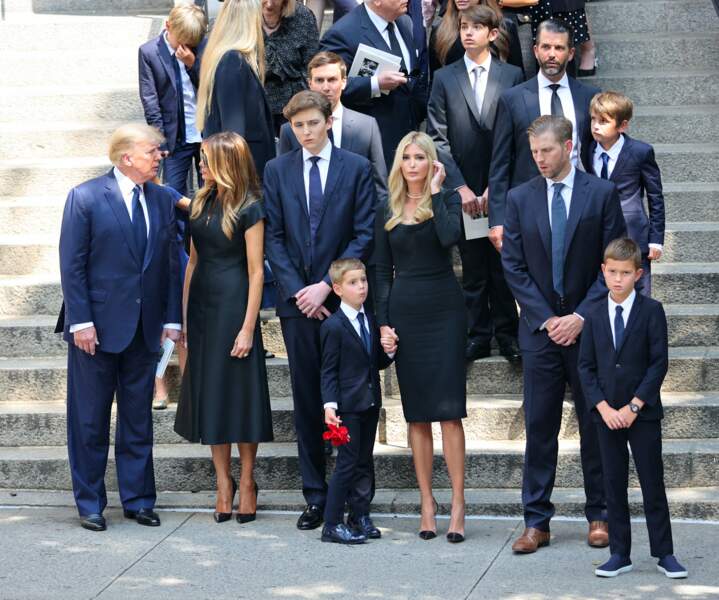 Photos Obs Ques D Ivana Trump La Famille De Donald Trump Unie Gala