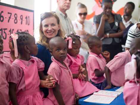 Valérie Trierweiler libre à Haïti