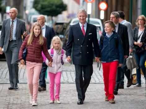 La famille royale belge fait sa rentrée des classes