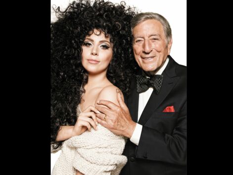 Lady Gaga et Tony Bennett fêtent Noël pour H&M