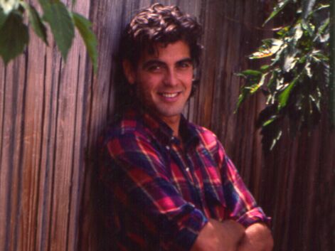 George Clooney, de la chemise de hippy au costard Armani
