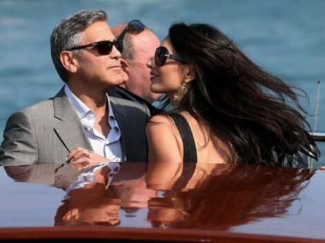Photos - Amal Alamuddin et George Clooney, arrivés en Italie pour leur mariage