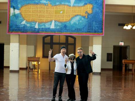 Yoko Ono et Bono rendent hommage à John Lennon