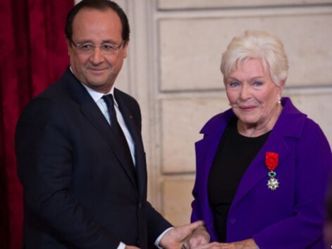 Line Renaud reçoit la Légion d'honneur