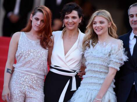 Cannes 2014: Uma Thurman, Kristen Stewart, la montée des marches de Sils Maria