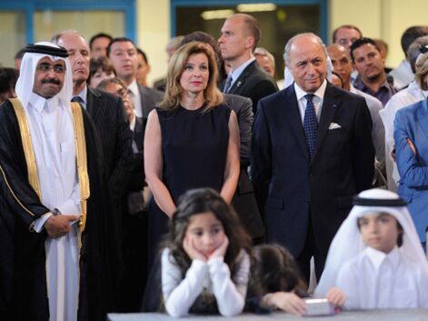 Valérie Trierweiler et François Hollande au Qatar
