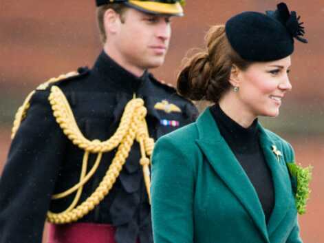 Kate Middleton assiste à la parade de la Saint Patrick à Aldershot