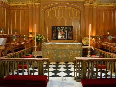 La chapelle royale du St Jame's Palace s'apprête à accueillir le prince George