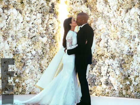Kim Kardashian et Kanye West, les premières images officielles du mariage