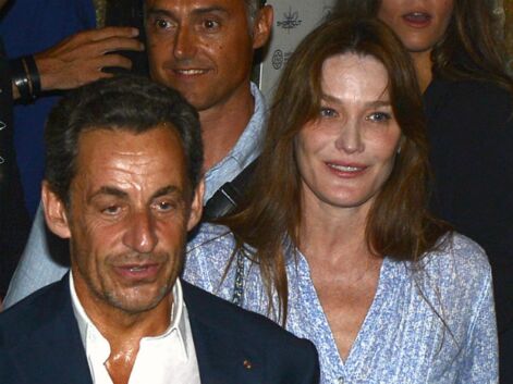 Carla Bruni et Nicolas Sarkozy au Festival de Ramatuelle