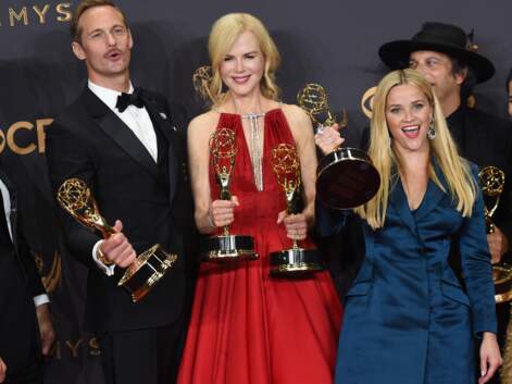 Nicole Kidman, superbe en robe rouge aux Emmy Awards