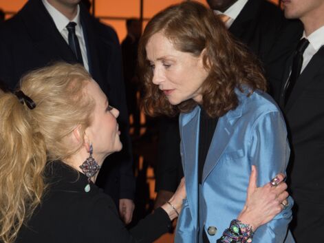 Isabelle Huppert et Nicole Kidman chez Giorgio Armani Privé