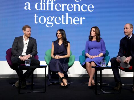 PHOTOS – Meghan Markle, Kate Middleton, Harry et William pour leur premier évènement de charité ensemble