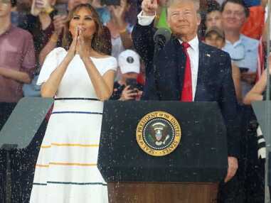 PHOTOS -  Melania Trump sexy en robemoulante lors la Fête Nationale le 4 juillet 2019.