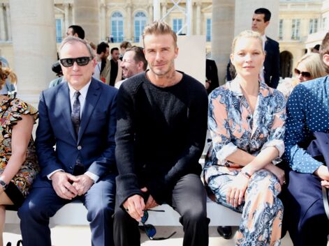 David Beckham et Kate Moss stars du show Vuitton