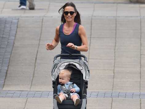 PHOTOS - Pippa Middleton en balade avec bébé : la soeur de Kate a retrouvé la ligne