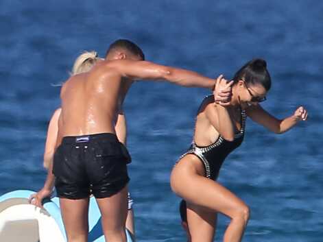 Kourtney Kardashian et Younes Bendjima en amoureux à Saint-Tropez