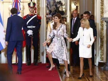 PHOTOS - Brigitte Macron très complice avec Juliana Macri, la femme du président argentin