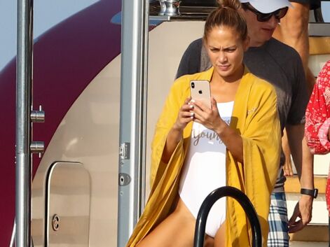 Jennifer Lopez en vacances à Saint-Tropez