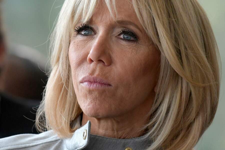 PHOTOS – Brigitte Macron, Sublime En Robe Courte Louis Vuitton - Gala