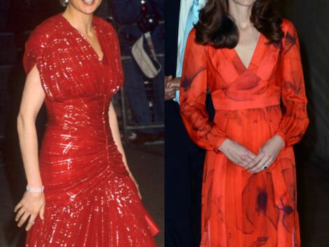 Kate Middleton copie les looks de Lady Di