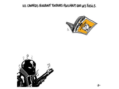 Dessins en hommage à Charlie Hebdo