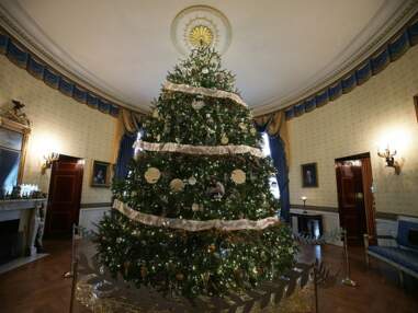 Les dernières décorations de Noël de Michelle Obama à la Maison-Blanche