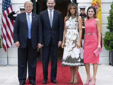 Melania Trump et Letizia d'Espagne, une rencontre stylée