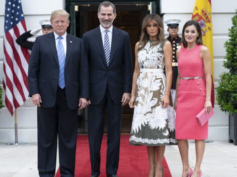 Melania Trump et Letizia d'Espagne, une rencontre stylée