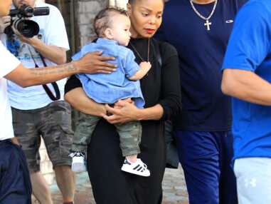 PHOTOS – Janet Jackson de sortie avec son fils Eissa, le bout de chou est craquant
