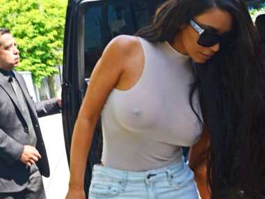Kim Kardashian, des tétons toujours à la pointe