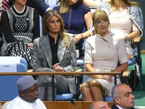 Brigitte Macron et Melania Trump : looks de working-girl à l'ONU