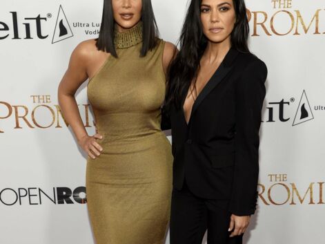 PHOTOS - Kim Kardashian à la première du film The Promise à Los Angeles