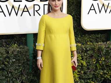 Natalie Portman en Prada aux Golden Globes