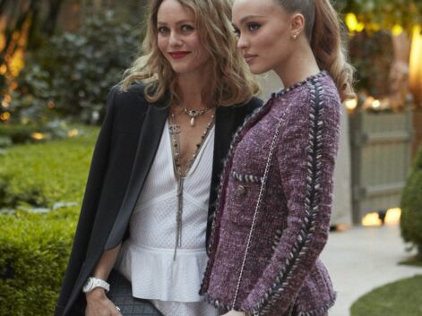 PHOTOS - Vanessa Paradis, Lily-Rose Depp, Anna Mouglalis réunies pour Chanel