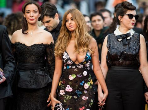 PHOTOS - Cannes 2019 : Zahia fait sensation avec une robe au décolleté très échancré