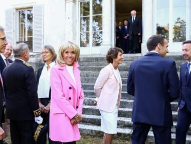 PHOTOS - Brigitte Macron recycle son caban rose pour les Journées du Patrimoine