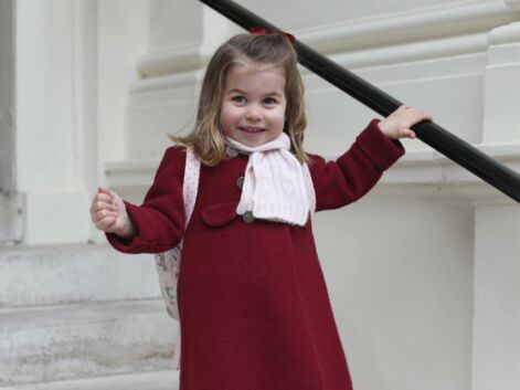 La princesse Charlotte craquante pour sa rentrée à l'école
