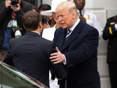 PHOTOS - Donald et Melania Trump, très complices avec Emmanuel et Brigitte Macron pour leur visite à la Maison Blanche