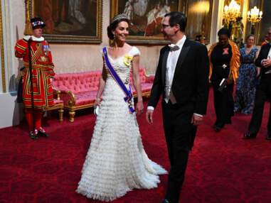 PHOTOS - Kate Middleton et Melania Trump rivalisent d’élégance à Buckingham