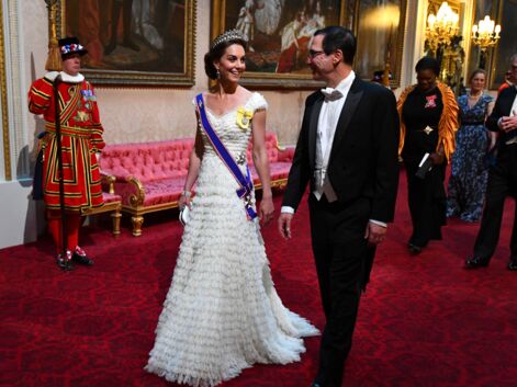 PHOTOS - Kate Middleton et Melania Trump rivalisent d’élégance à Buckingham