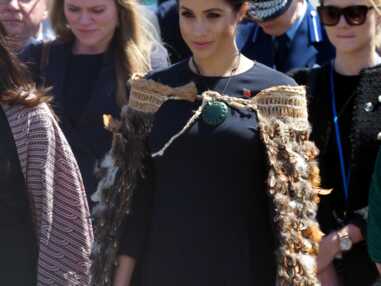 PHOTOS - Meghan Markle enceinte : pourquoi cette cape maorie traditionnelle est-il si précieuse