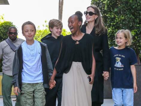 Angelina Jolie heureuse en famille avec ses enfants, loin de Brad Pitt et de leur conflit