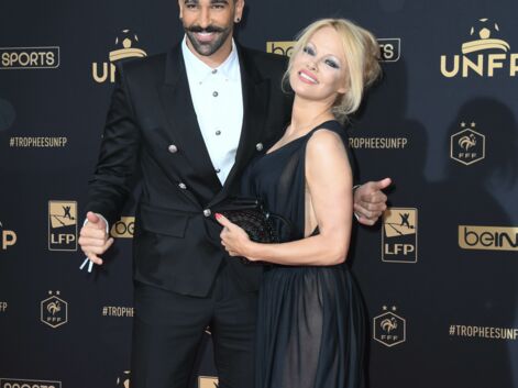 Pamela Anderson et Adil Rami, d'humeur romantique à Cannes