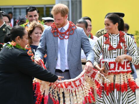 PHOTOS - Meghan Markle porte une robe traditionnelle du Tonga et ça lui va à ravir