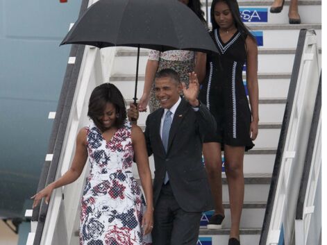 La famille Obama en visite à Cuba