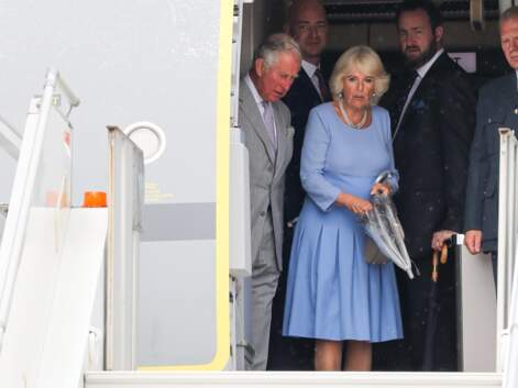 PHOTOS - Le prince Charles et Camilla reçus à Nice par une célèbre animatrice télé