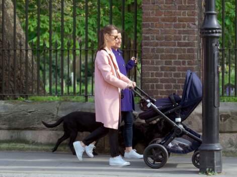 Pippa Middleton promène son fils Arthur dans Londres