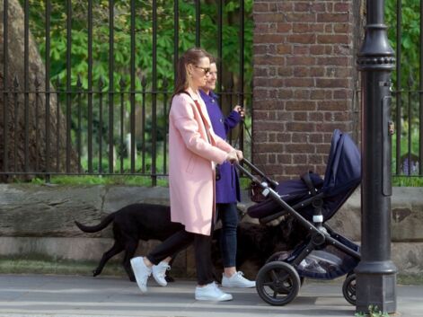 Pippa Middleton promène son fils Arthur dans Londres